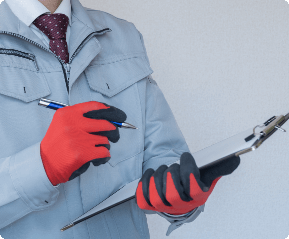 工事日の打ち合わせ